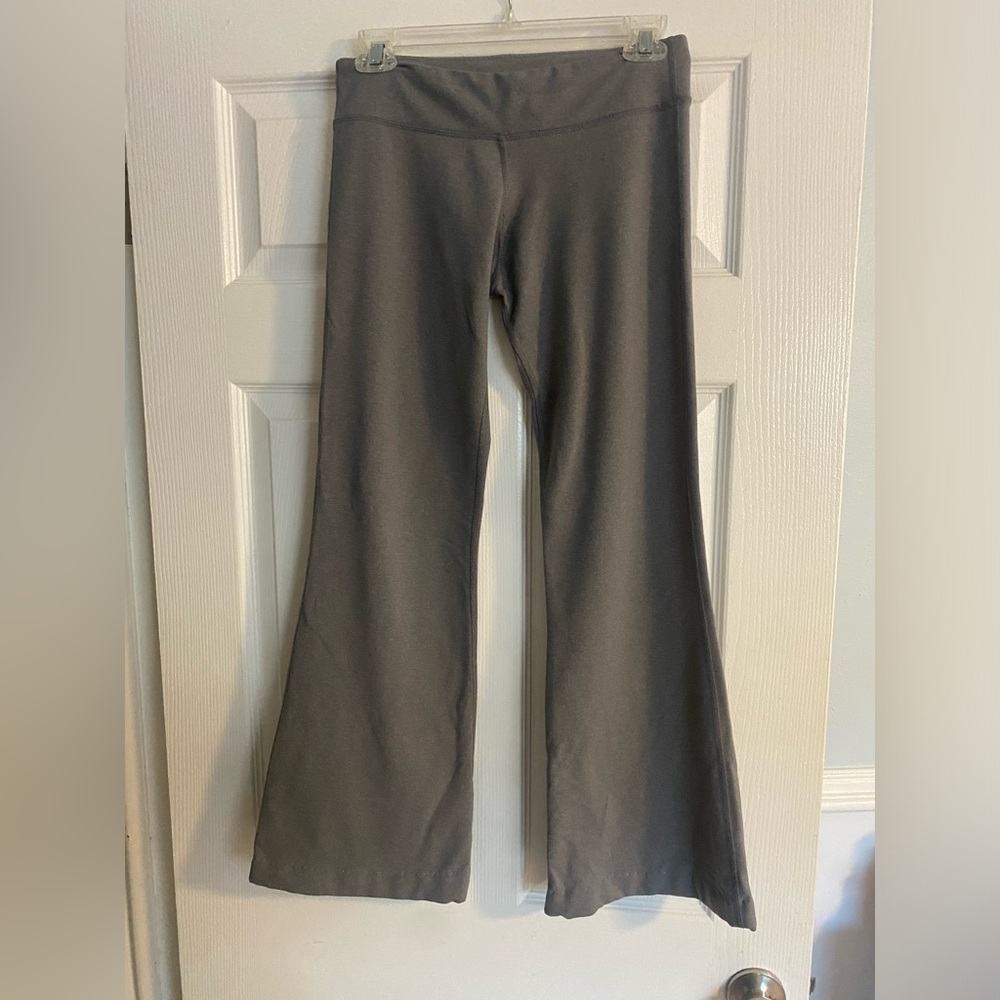 lululemon athletica Gray Flare Leggings